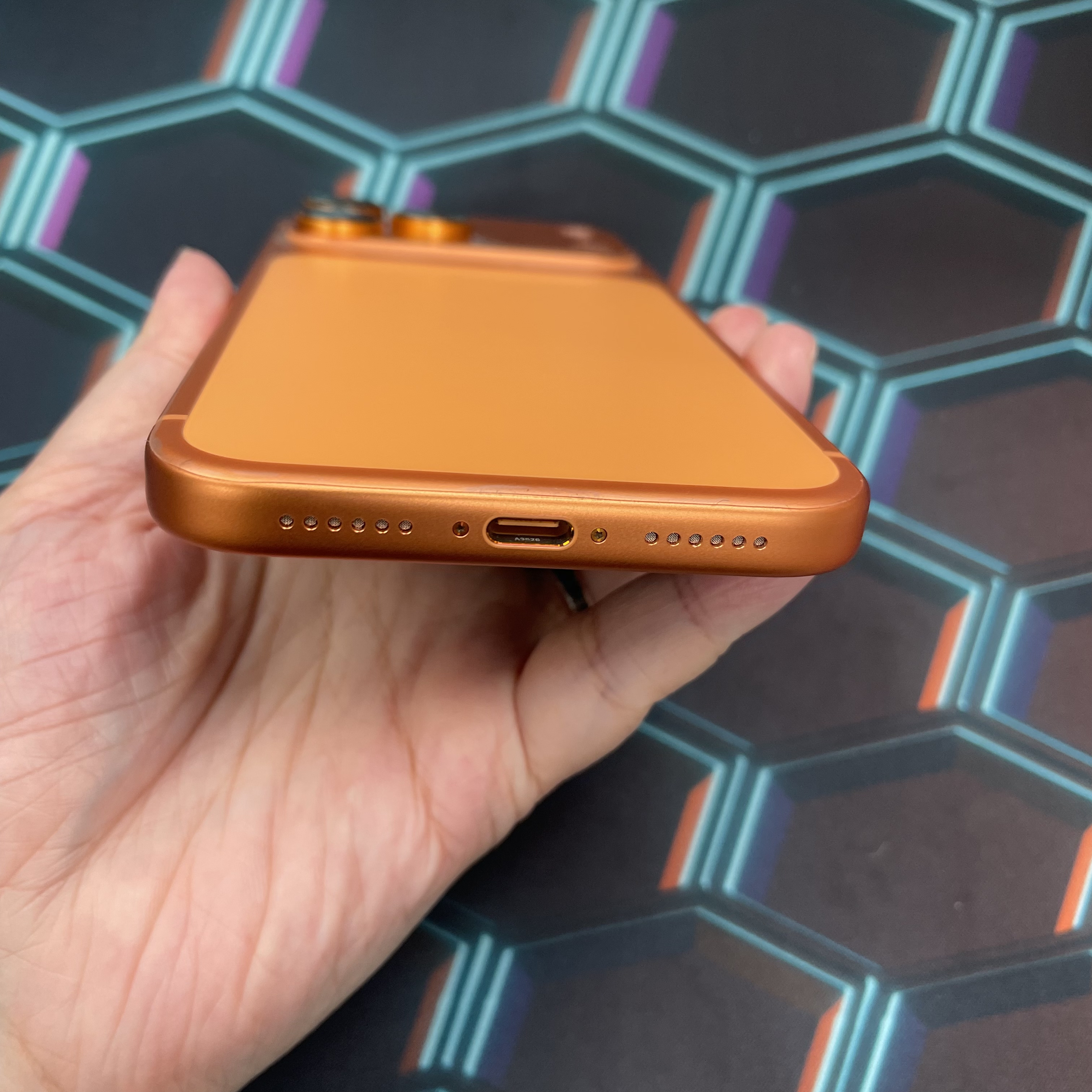 *6347 17 pro max 完美機 512GB 電100 橙色 orange