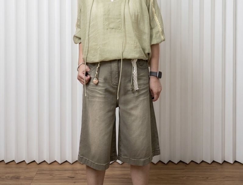 洗水牛仔短褲 M664 844159329