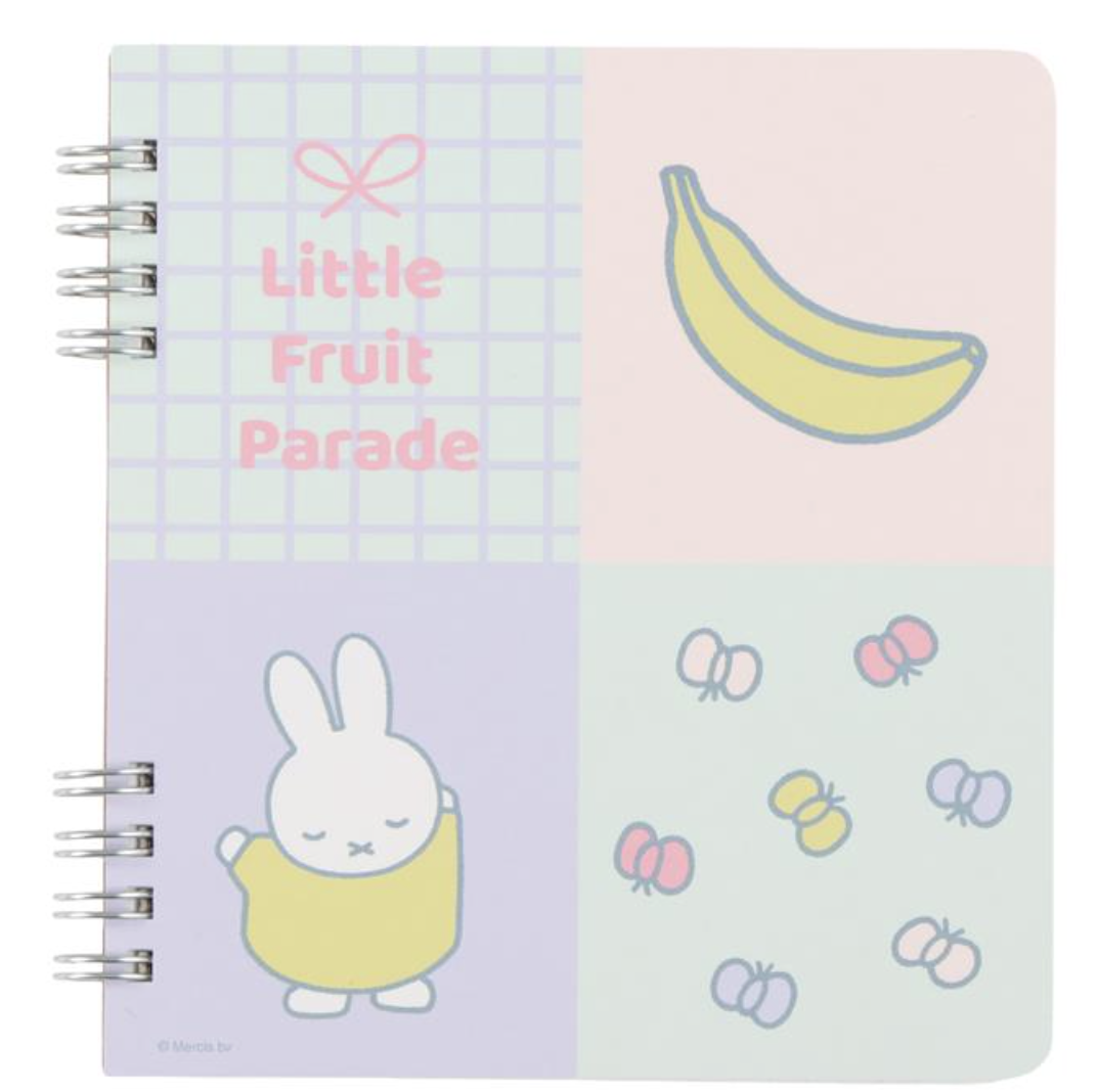 🐰Pre Order  - miffy 聯乘限定 Little Fruit Parade Note book / MT / Sticker  ( 📦 大約 5月中到貨, 若遇到缺貨或其它因素貨期會延遲 ）