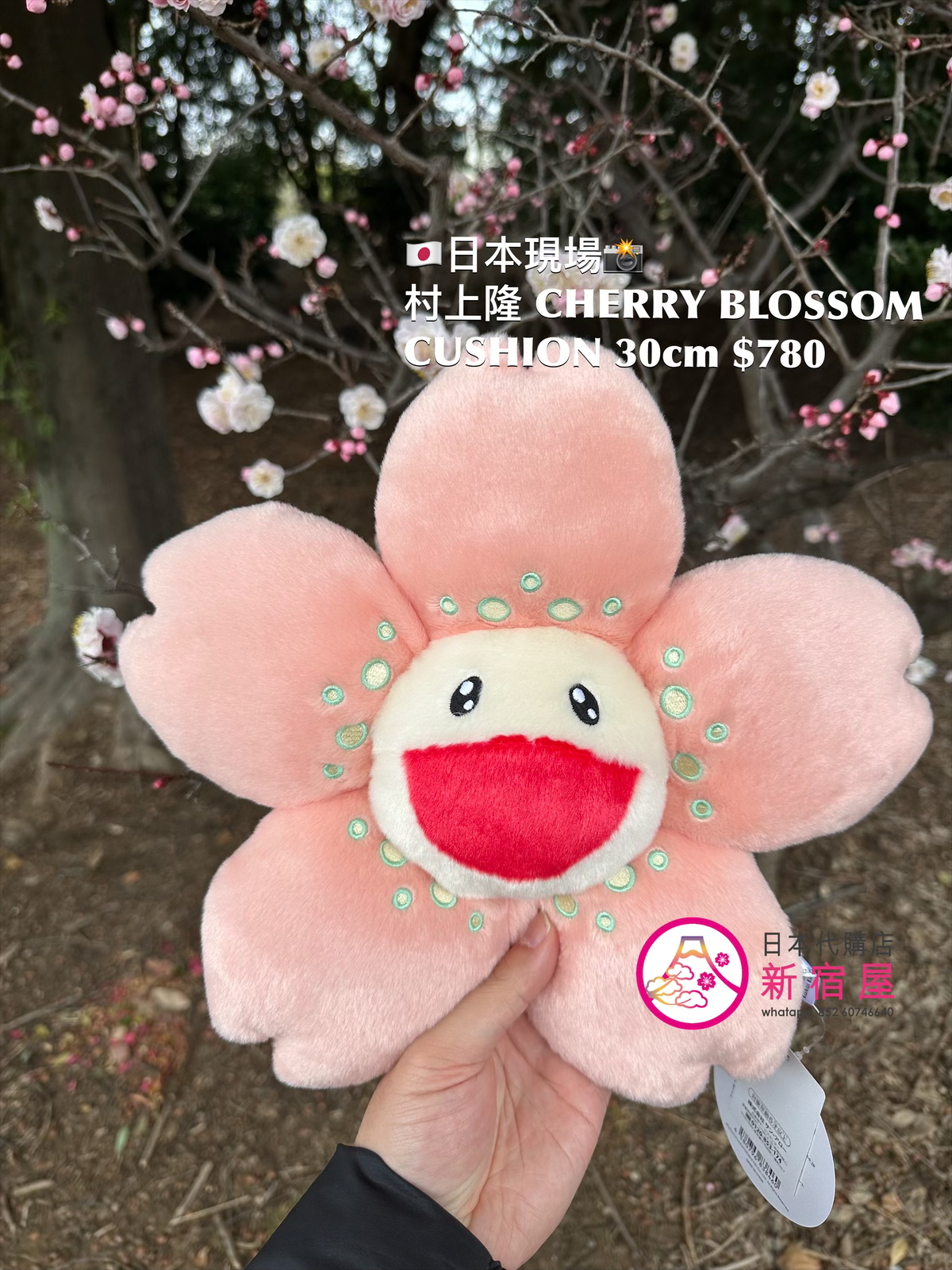 村上隆 CHERRY BLOSSOM CUSHION