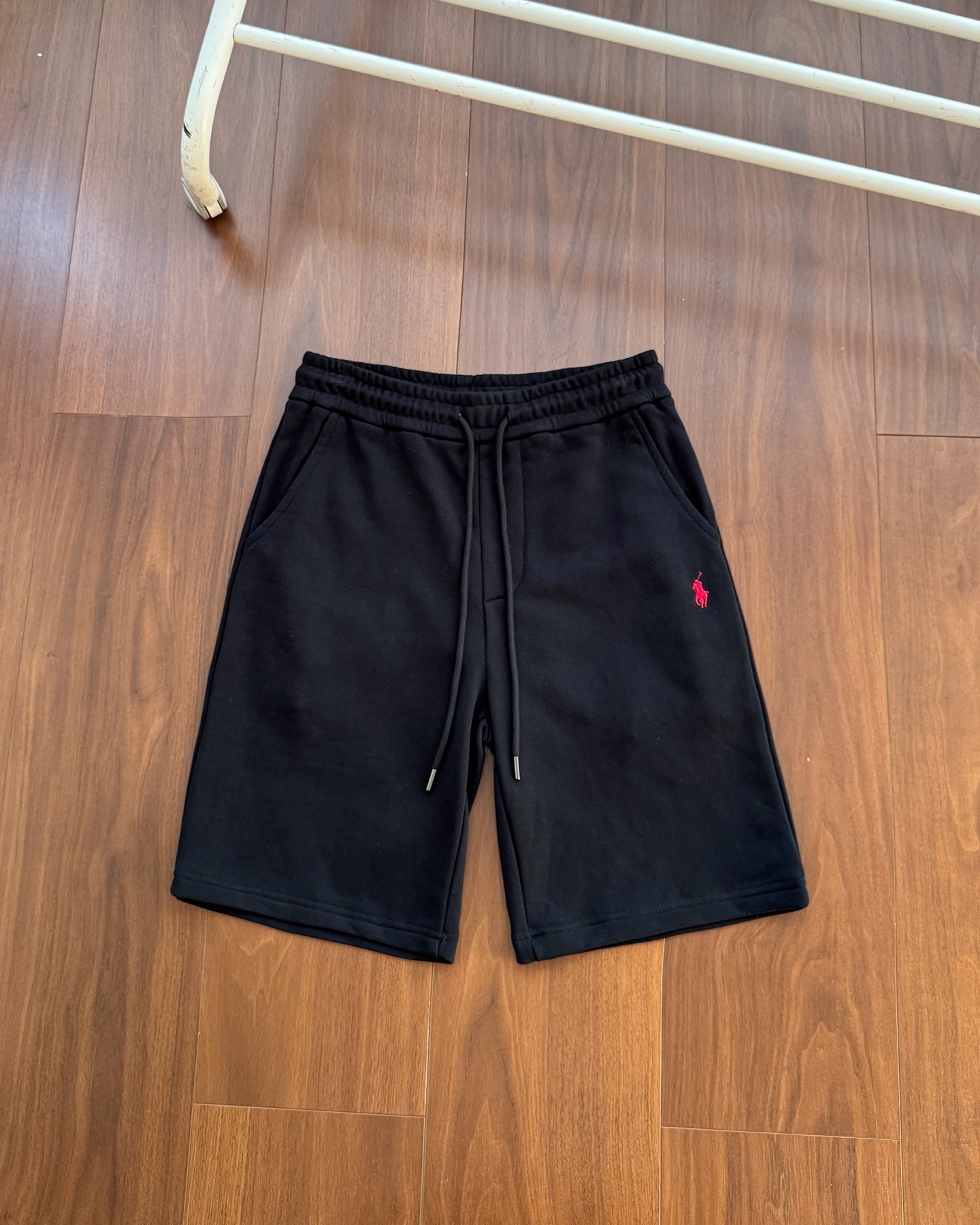 $168條。R/alph L/auren (RL) 夏季專櫃款純棉刺繡短褲