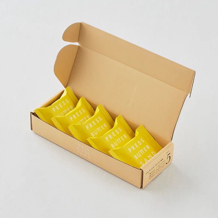 四月連線貨品 - 日本 Press Butter Sand 檸檬味5件