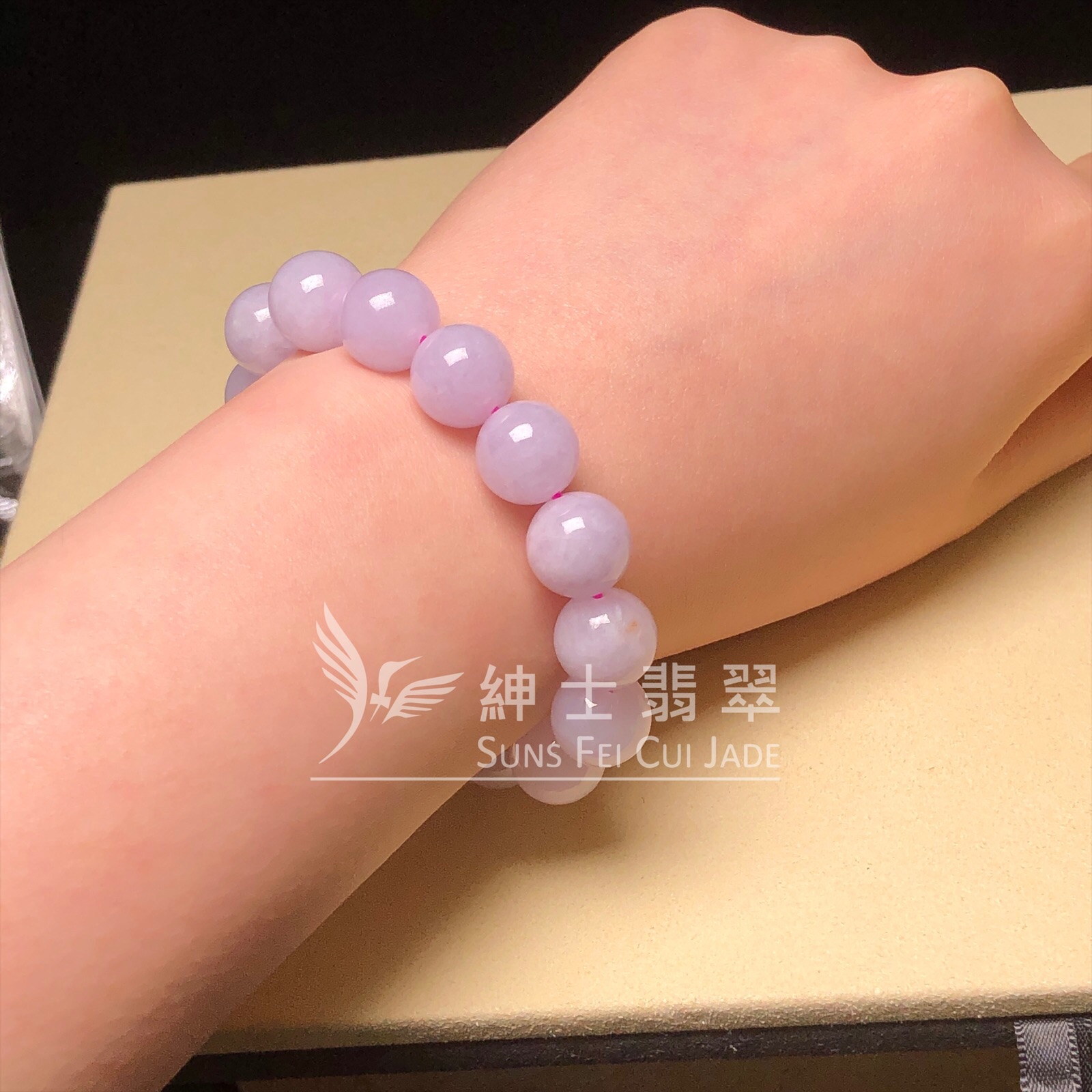 CA00809 紫羅蘭手串11 mm