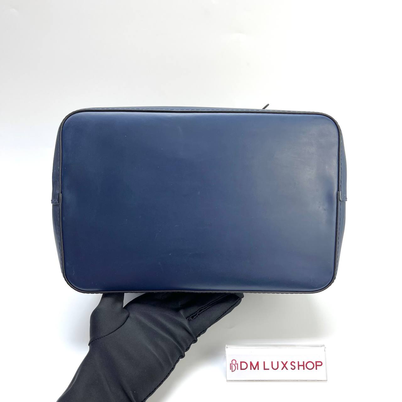 LV Blue Epi Leather Neo Noe MM SHW