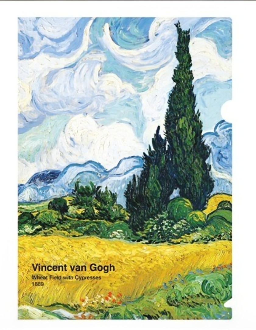 日本直送 世界名畫A4 folder文件夾 (S234) 🚛 送貨方式請選(2)