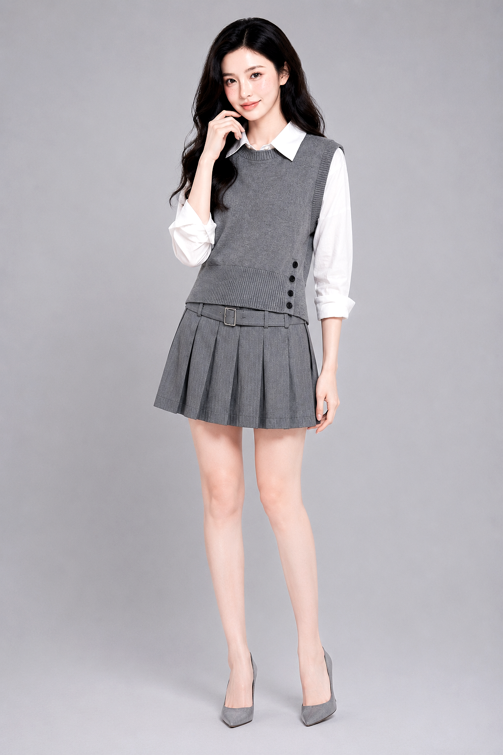 53405 Ellerie Pleated Skirt