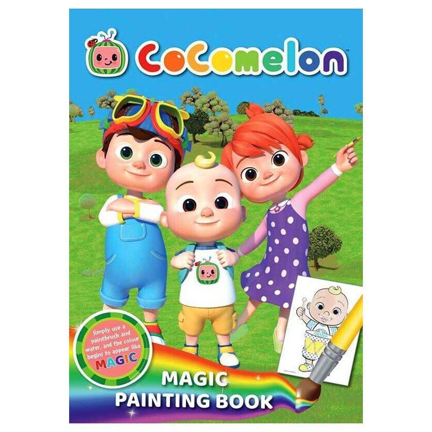 Cocomelon魔法水繪畫填色書