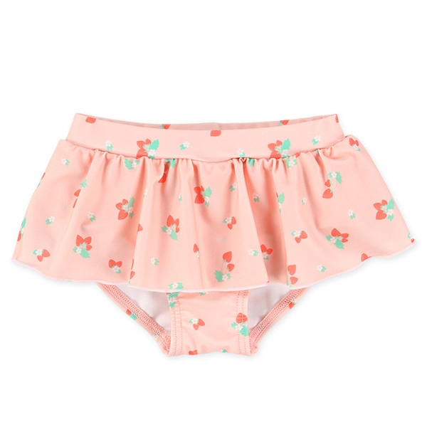 🇯🇵預訂 日本直送🇯🇵草莓滿印荷葉邊吊帶分體泳衣