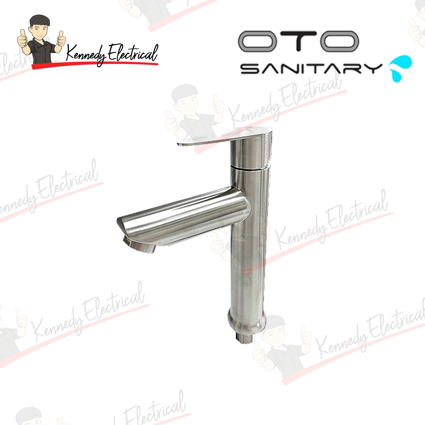 Otosani 304# Stainless Steel Basin Tap 180Mm (966-90# OTO966-90