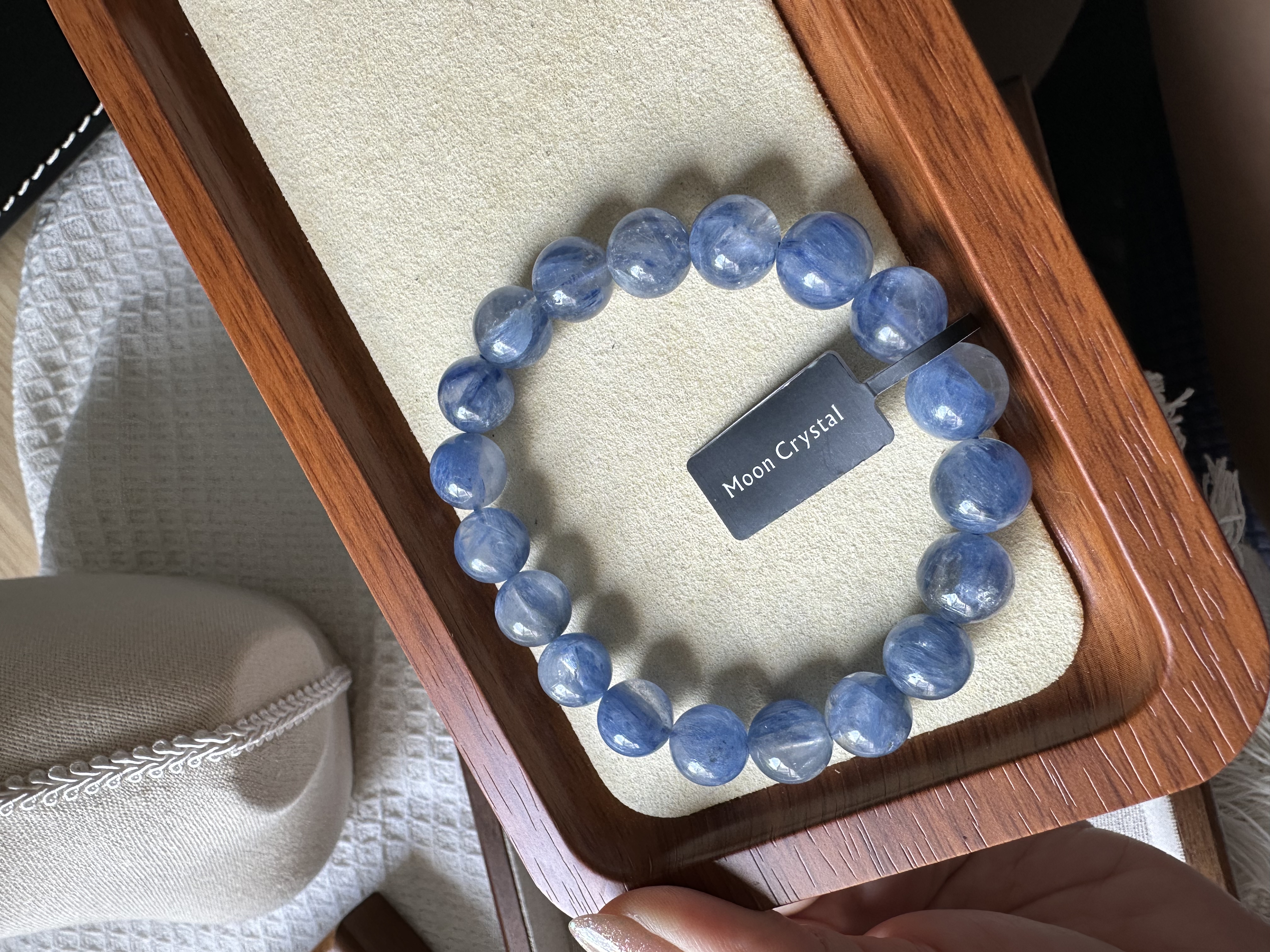 玉化深蓝蓝晶石 ｜ Kyanite 10mm+ 