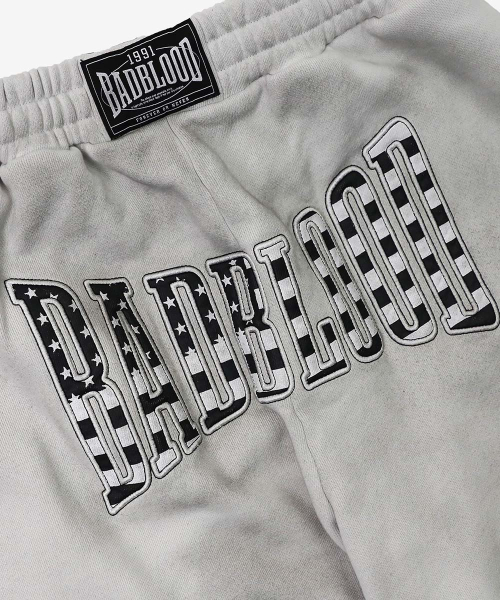 Shield Old Glory 2-Way Curved Jogger Trousers - Dusty White - 실드 올드 글로리 2 Way 커브드 조거 트라우져 - 더스티화이트