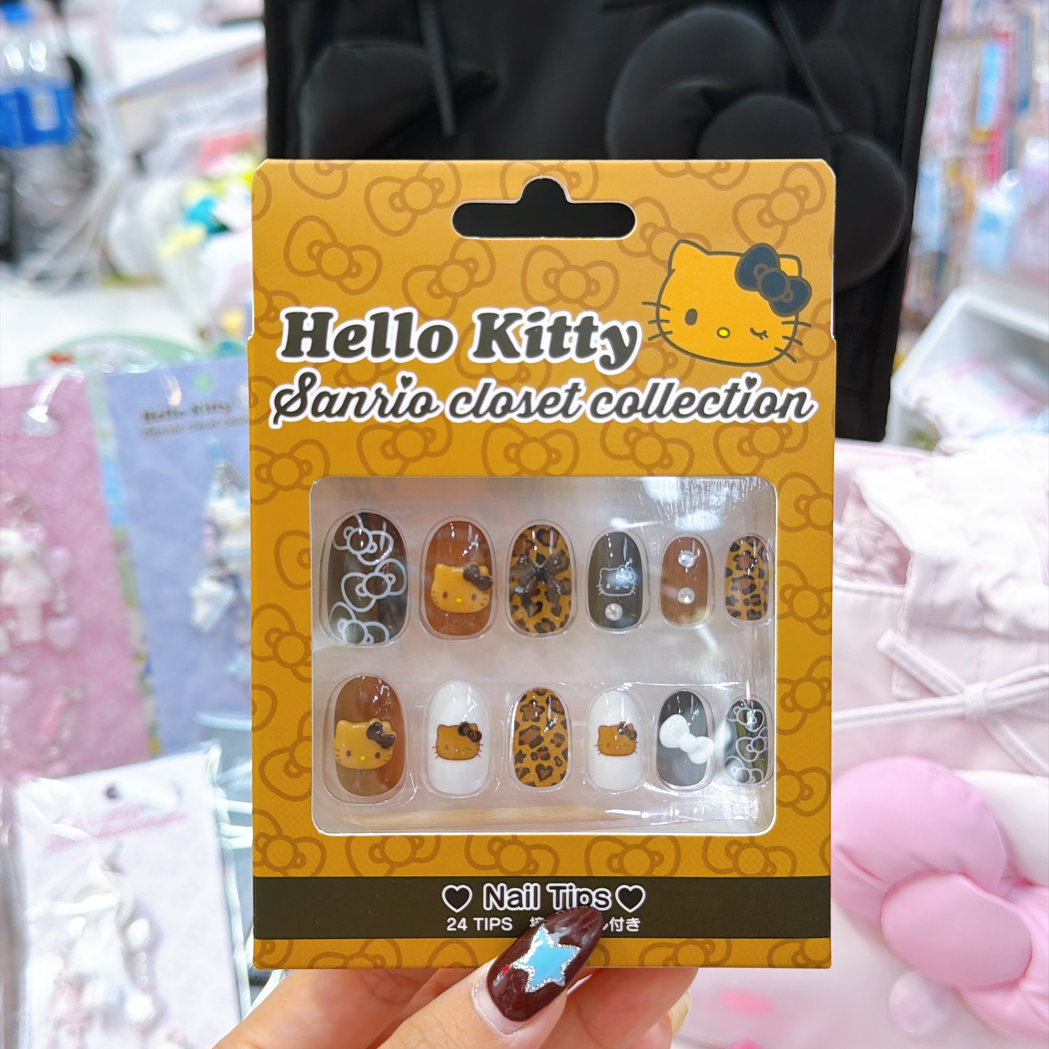 日本即送日本版Hello Kitty生日系列穿戴甲