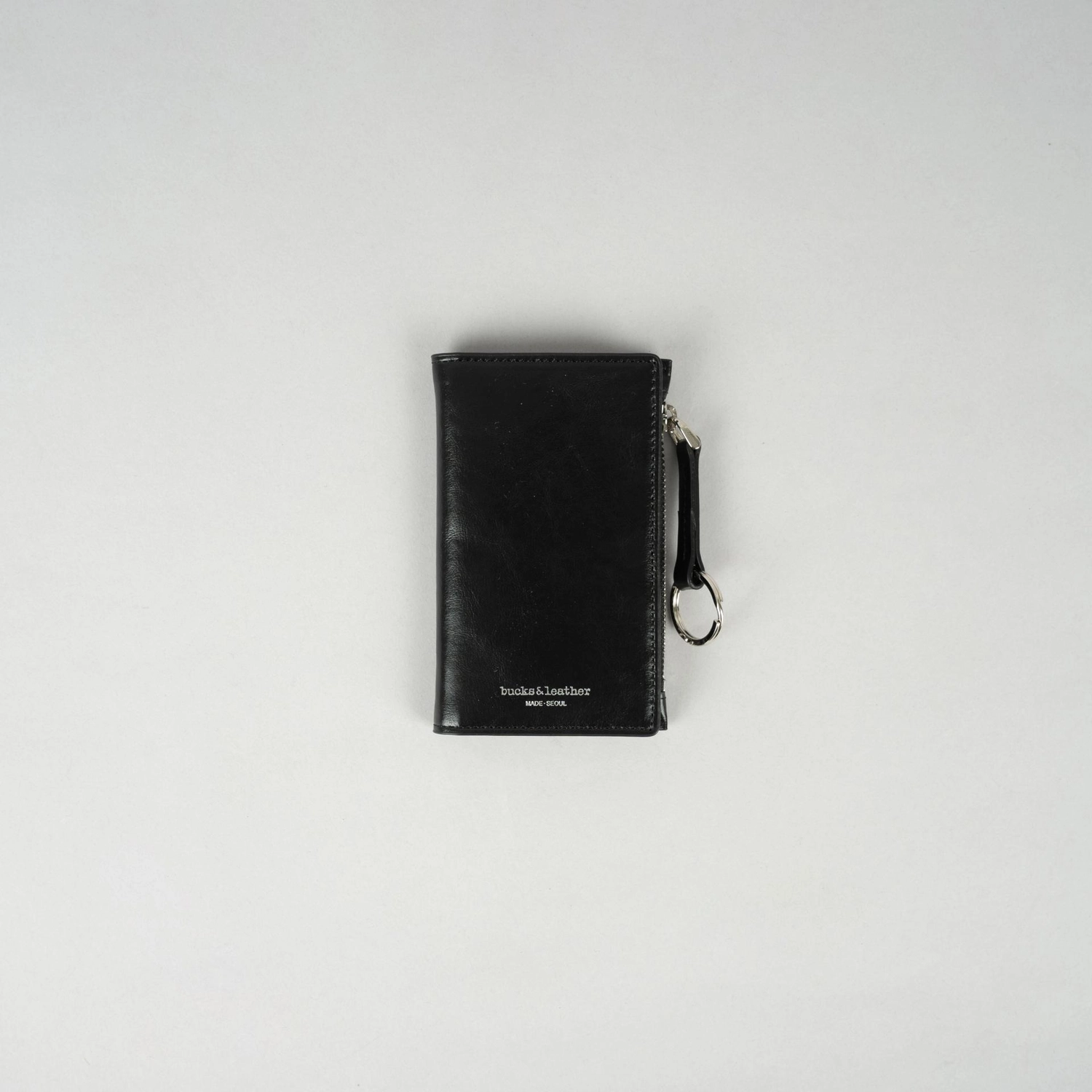 預訂_Cover Card Wallet 亮面牛皮 By Bucks & leather