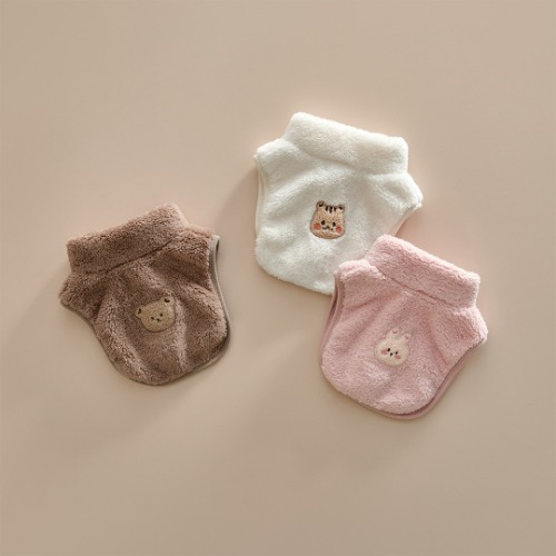 25F/W DTD綿綿純色暖心系列-假領圍脖圍巾