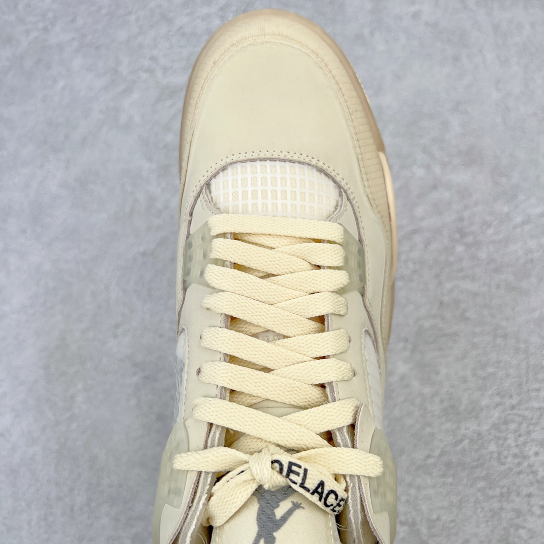 Off-White™ x Air Jordan AJ4 Retro"Cream/Sail" CV9388-100