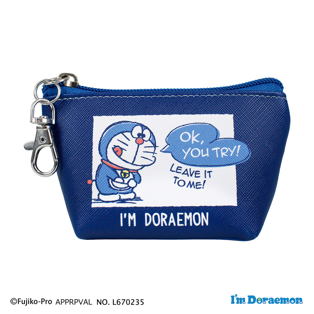 [訂購] 多啦A夢掛扣小物袋 拉鏈袋 散子包 Doraemon袋｜禮物