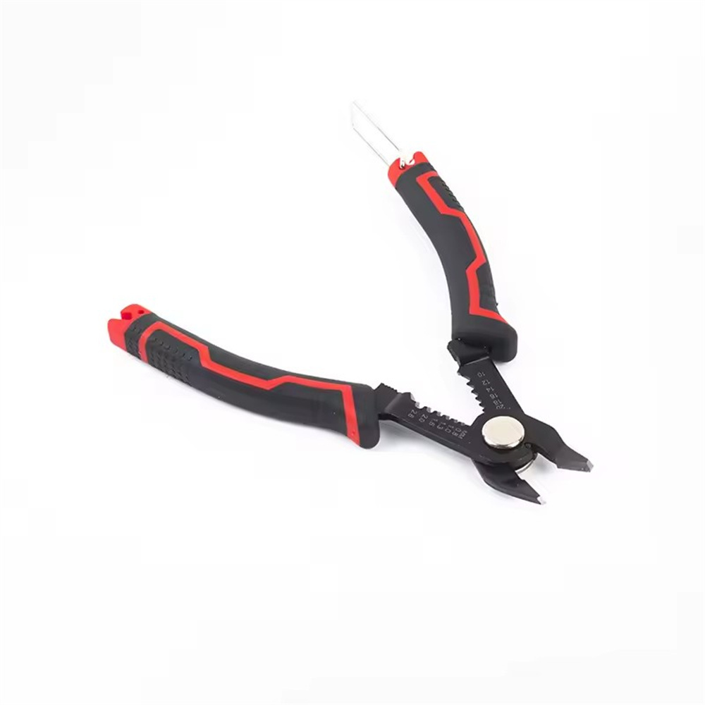 斜口剝線鉗 紅色 UB0262