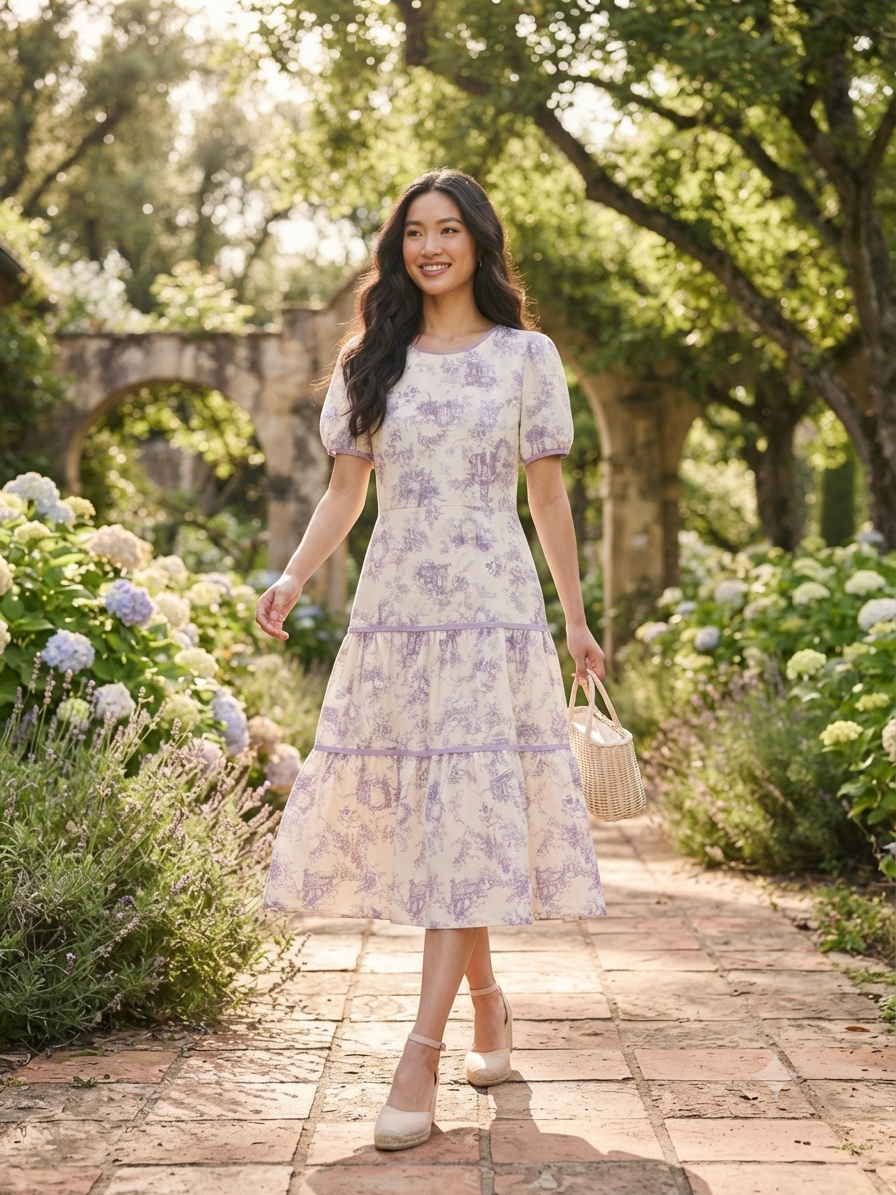 Classic Chiffon Dress