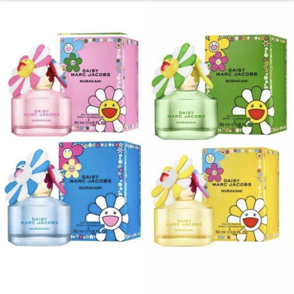 MARC JACOBS Daisy x Murakami 村上隆限量版香水 50ml 