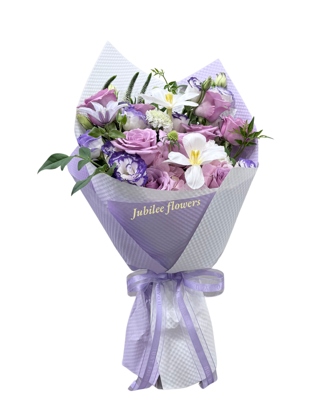 紫玫瑰花束