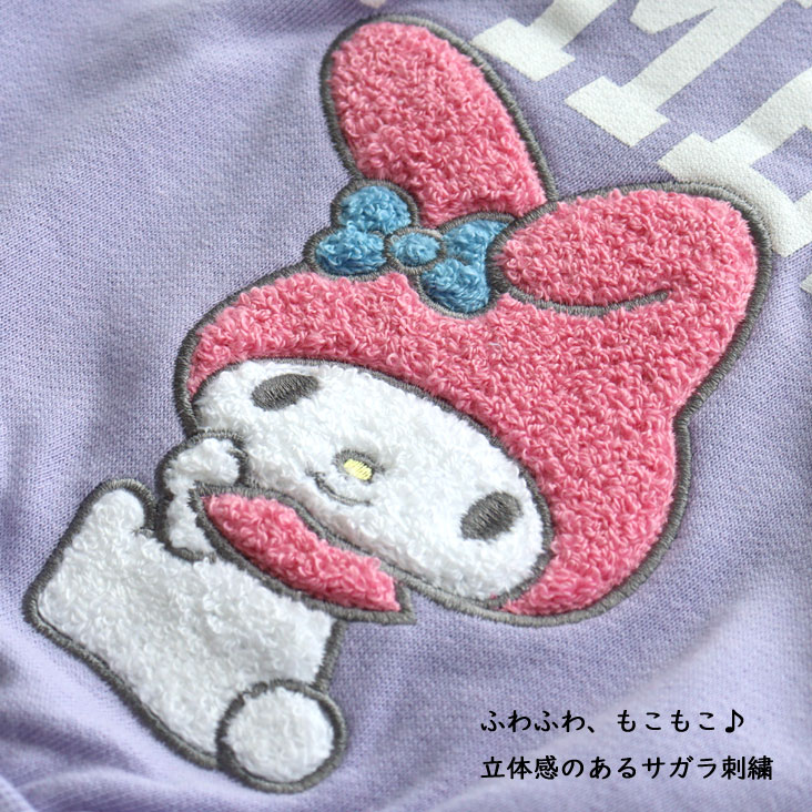 🆕【⭐訂購⭐】 🇯🇵日本直送 🌀 #Sanrio 刺繡蓬鬆袖衛衣［3款選］🌀 [PLIA-0200] [261026]