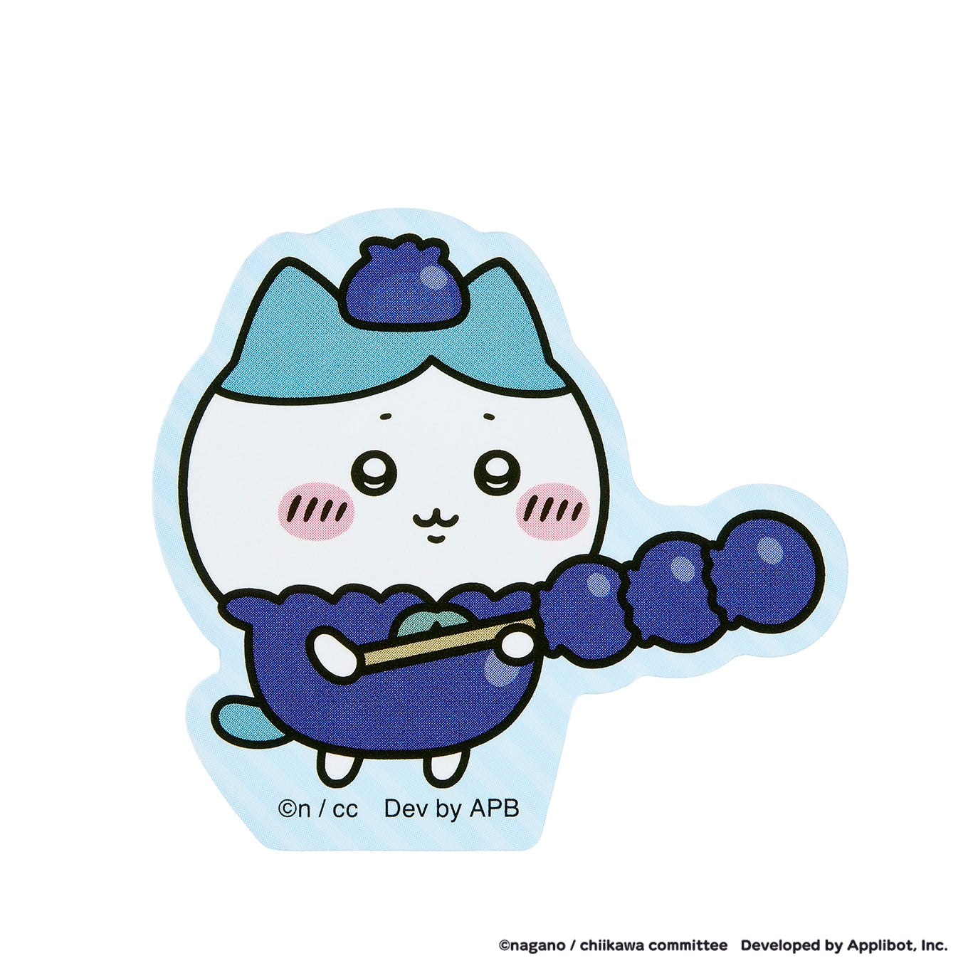 日本 Chiikawa Pocket 水果款 手機貼紙