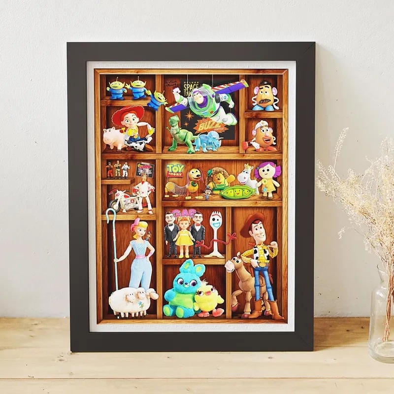 📦訂購 台灣代購 Disney 迪士尼 Toystory 反斗奇兵 玩具收藏櫃 1200片 拼圖