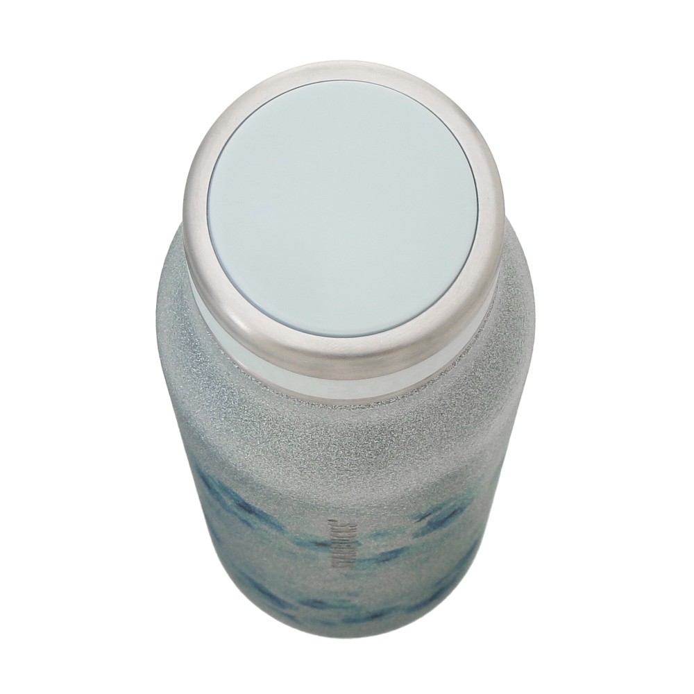 【第二彈】《日本🇯🇵 STARBUCKS 2026 Sakura🌸櫻花杯限定系列》閃亮粉藍不鏽鋼保溫瓶  444ml