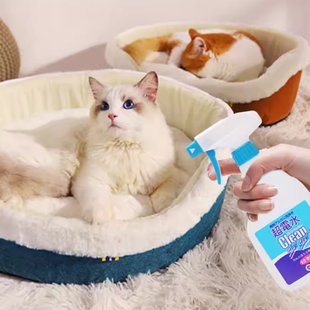 電解水清潔劑 除菌除臭 超電水清潔劑 除油污 清潔水 去污噴霧 500ml [平行進口] HK2718