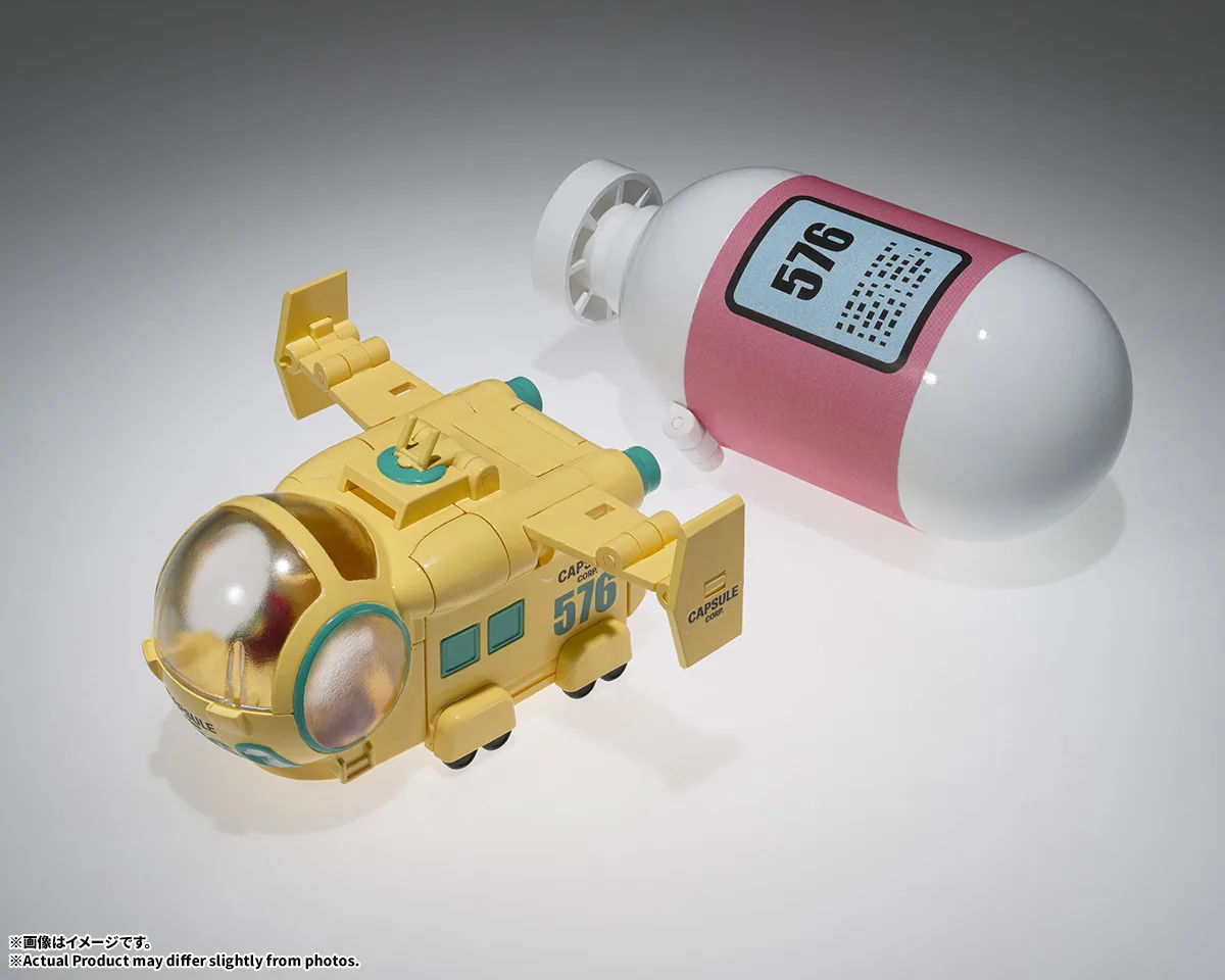 (預訂訂金 $92) (總價 $92) Bandai CHANGEARTS 龍珠Z 萬能膠囊 No.576 莊子飛機 (行版) Dragon Ball Z Bulma Aircraft