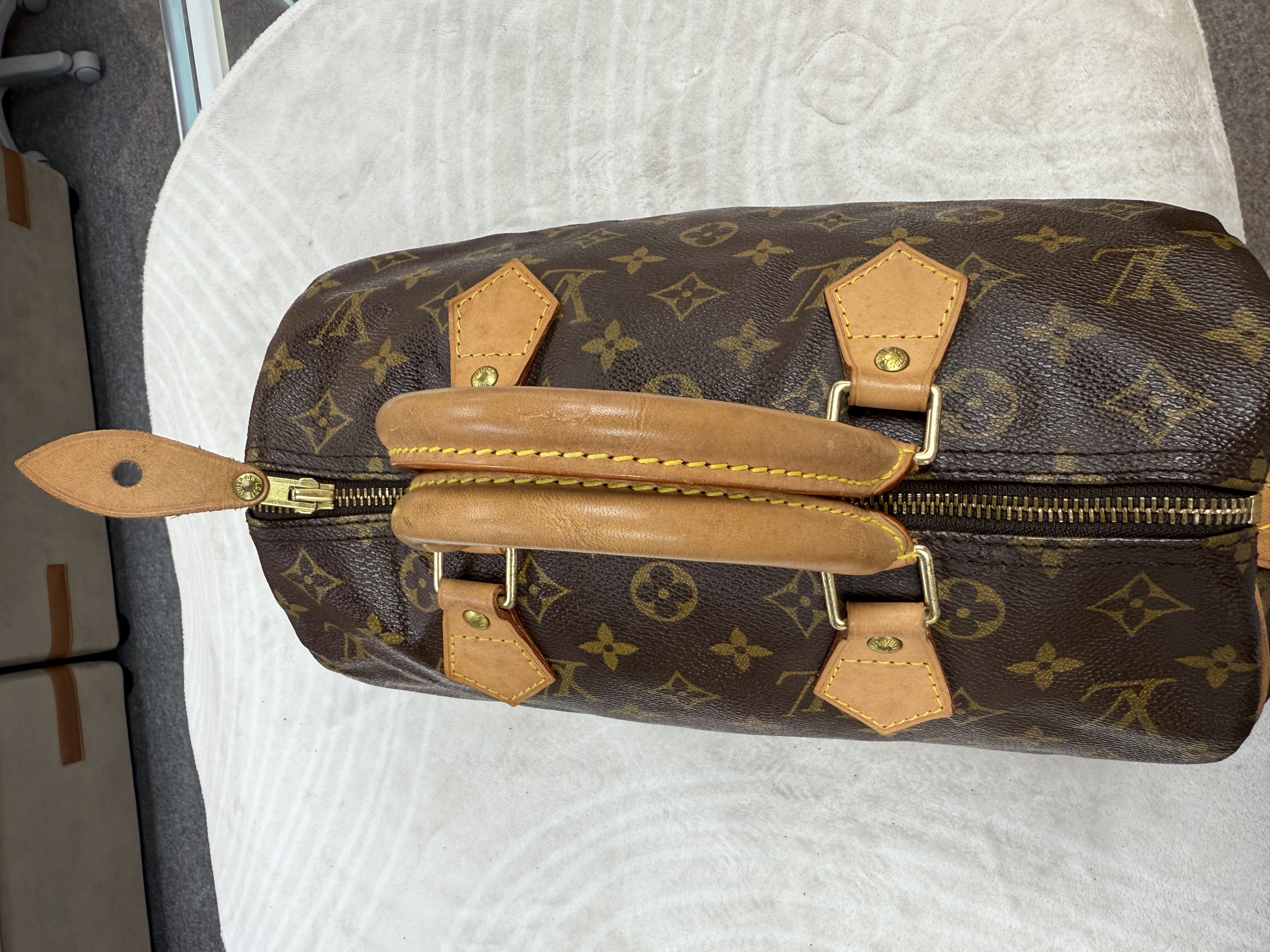 LV/路易威登  經典老花Sp30手提款 上身簡單大方 經典保值 尺寸:30×21×17 淨袋冇配件
