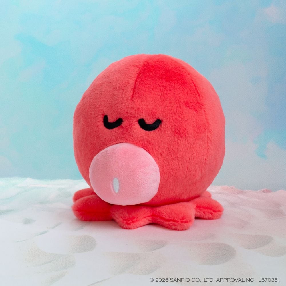 『預售中』Sanrio Hangyodon Friends套裝毛絨公仔
