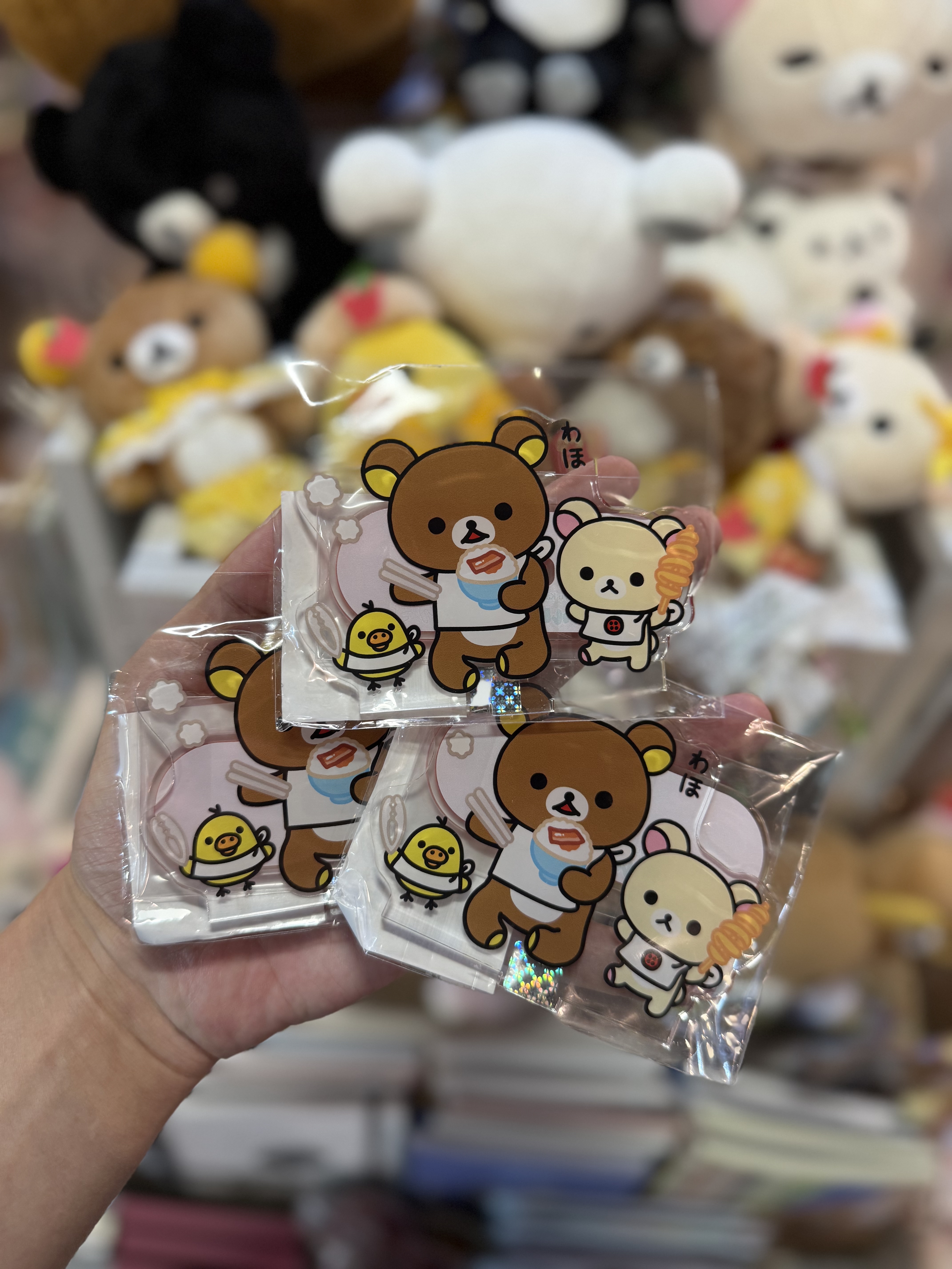 《現貨》全新日本Rilakkuma x 燒肉店じゅうじゅうカルビ 限定立牌