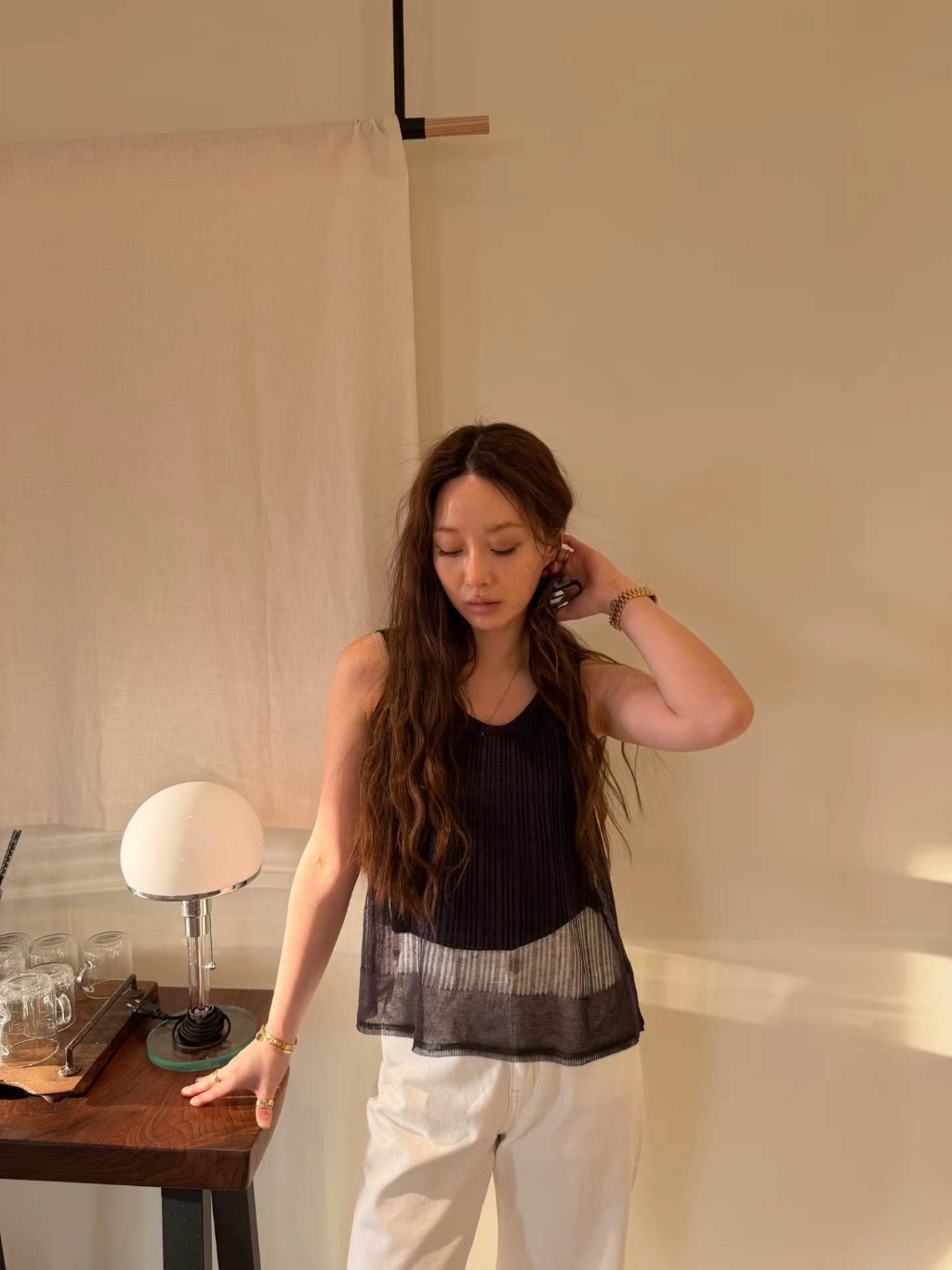 【預訂】韓國直送 夏日必備亞麻背心