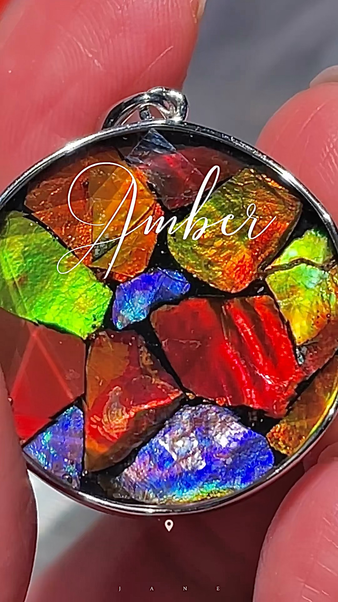 斑彩螺 ammonite 加拿大