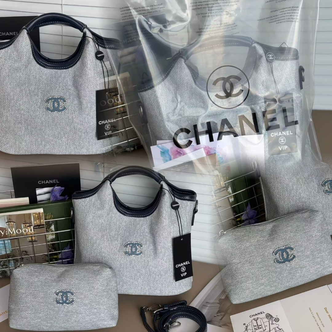 Chanel VIP限定Tote包+化妝袋套裝
