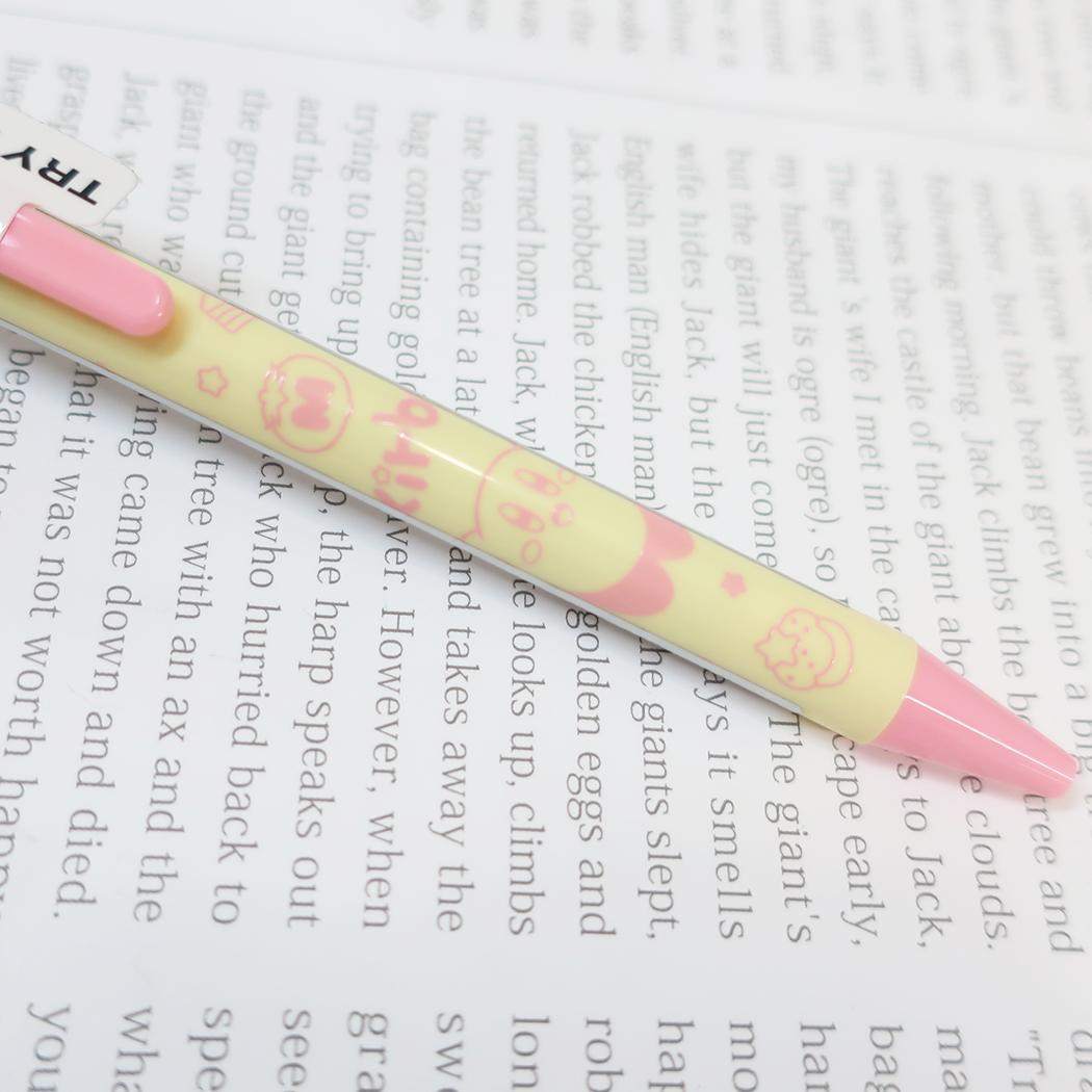 現貨｜Kirby 星之卡比 日本製 0.7mm 黑色 原子筆 按掣Kirby手會上下郁動 (78000101)