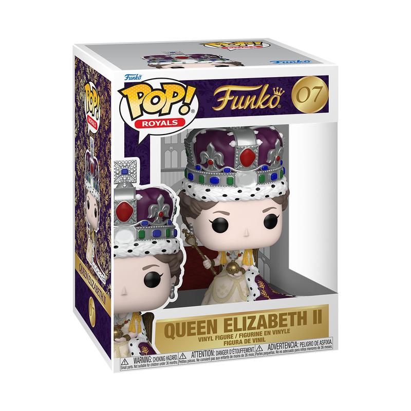 📦訂購 英國代購 Funko POP! Premium Queen Elizabeth II (Coronation) Figure 模型