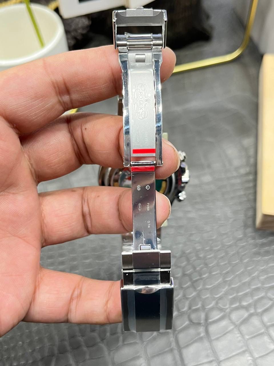 劳力士迪通拿系列冰蓝迪/40mm莫桑钻字面/4131丹东全自动机械透底机芯🌟