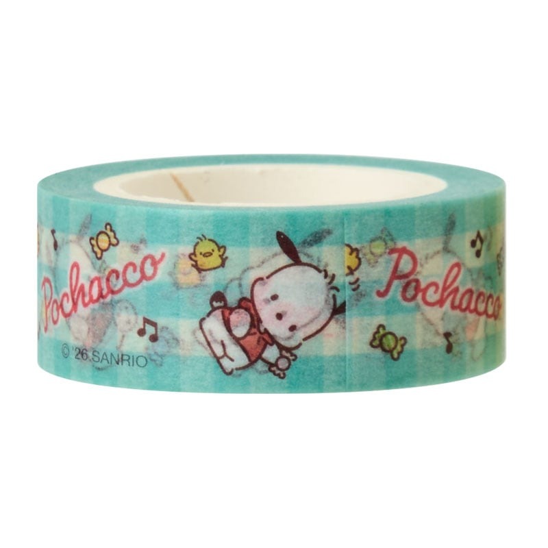 現貨｜【一套兩卷】Sanrio Pochacco PC狗 日版 紙膠帶 Masking Tape (58619-6)