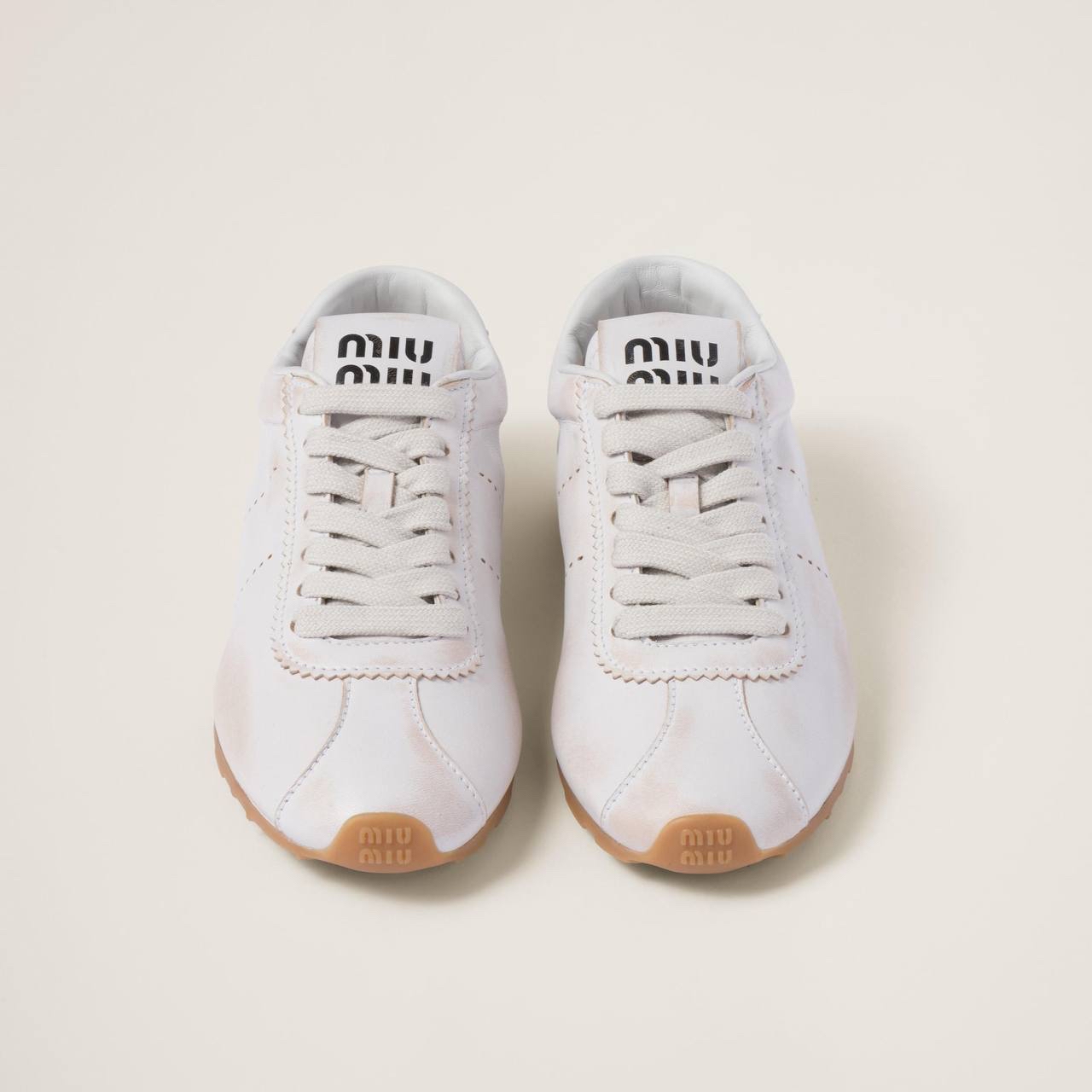 限時優惠✨訂貨📮MIUMIU 造舊款PLUME sneaker    Size 36-39/40