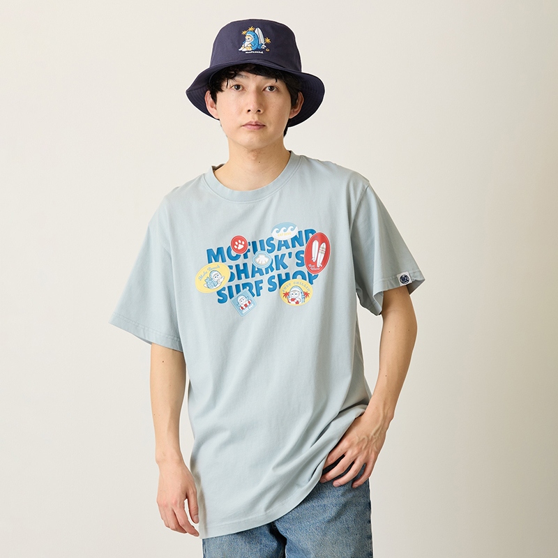 🌸 【預訂】T-shirt (SURF SHOP) - Mofusand Board Shark