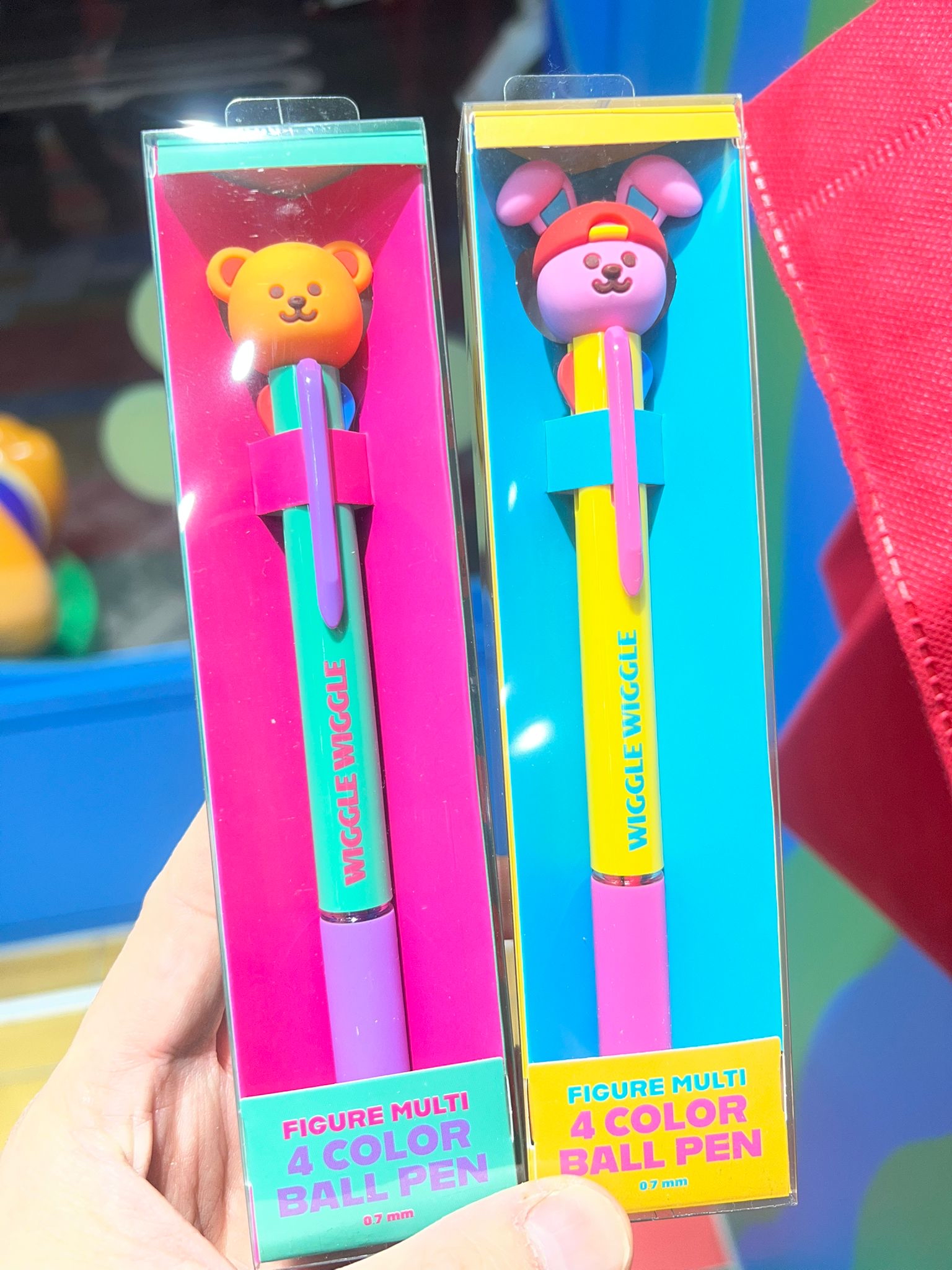 Wiggle Wiggle 4色筆