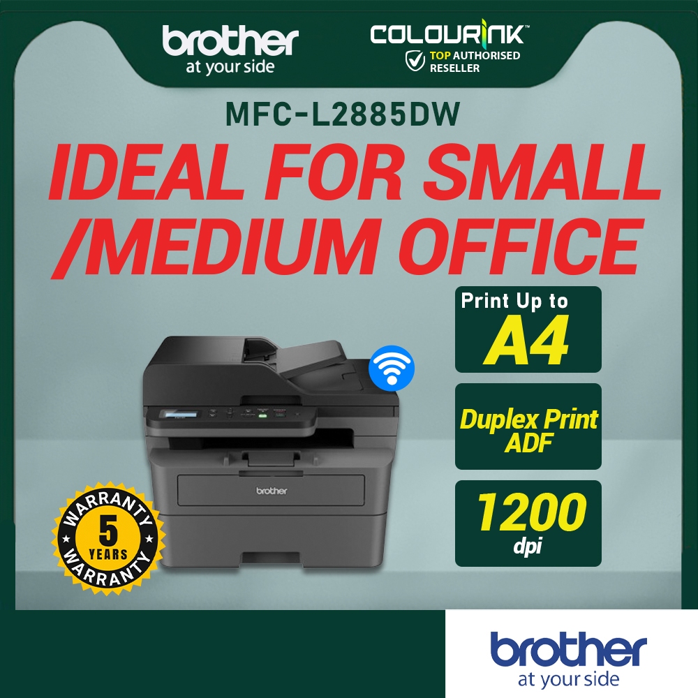 Brother MFC-L2885DW Auto 2 Sided Duplex Scan DADF A4 B&W Laser Printer MF441DW MFP-3103FDW DCP-L2640DW MFC-L2770DW