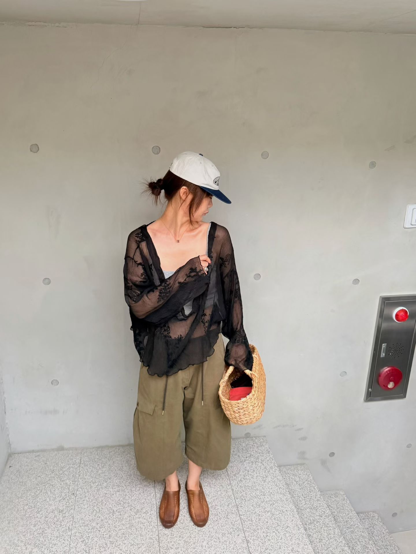 🇰🇷東大門女裝 | lace flower blouse