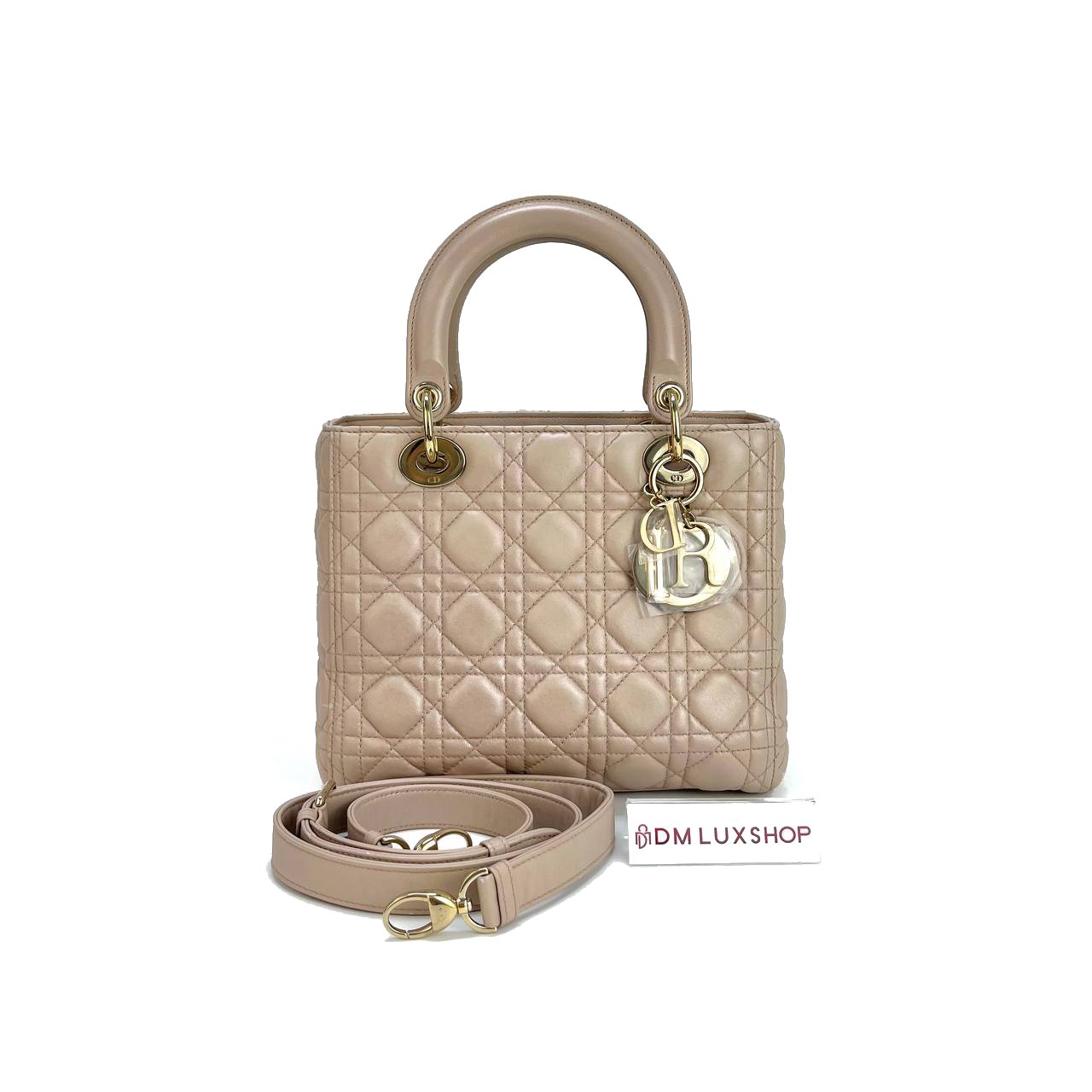 Dior Lady Dior Nude Medium GHW