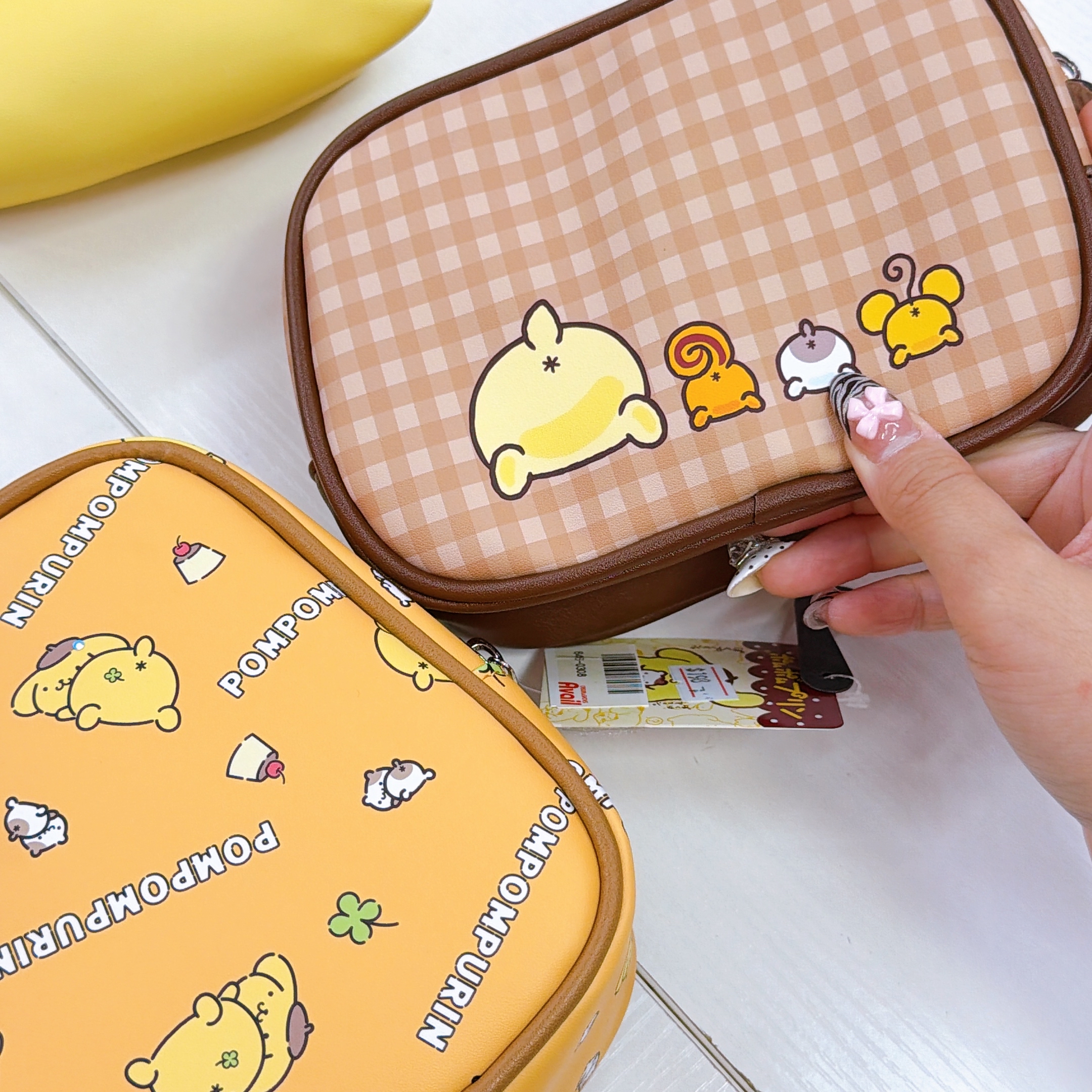 日本直送Sanrio 布甸狗30週年化妝袋