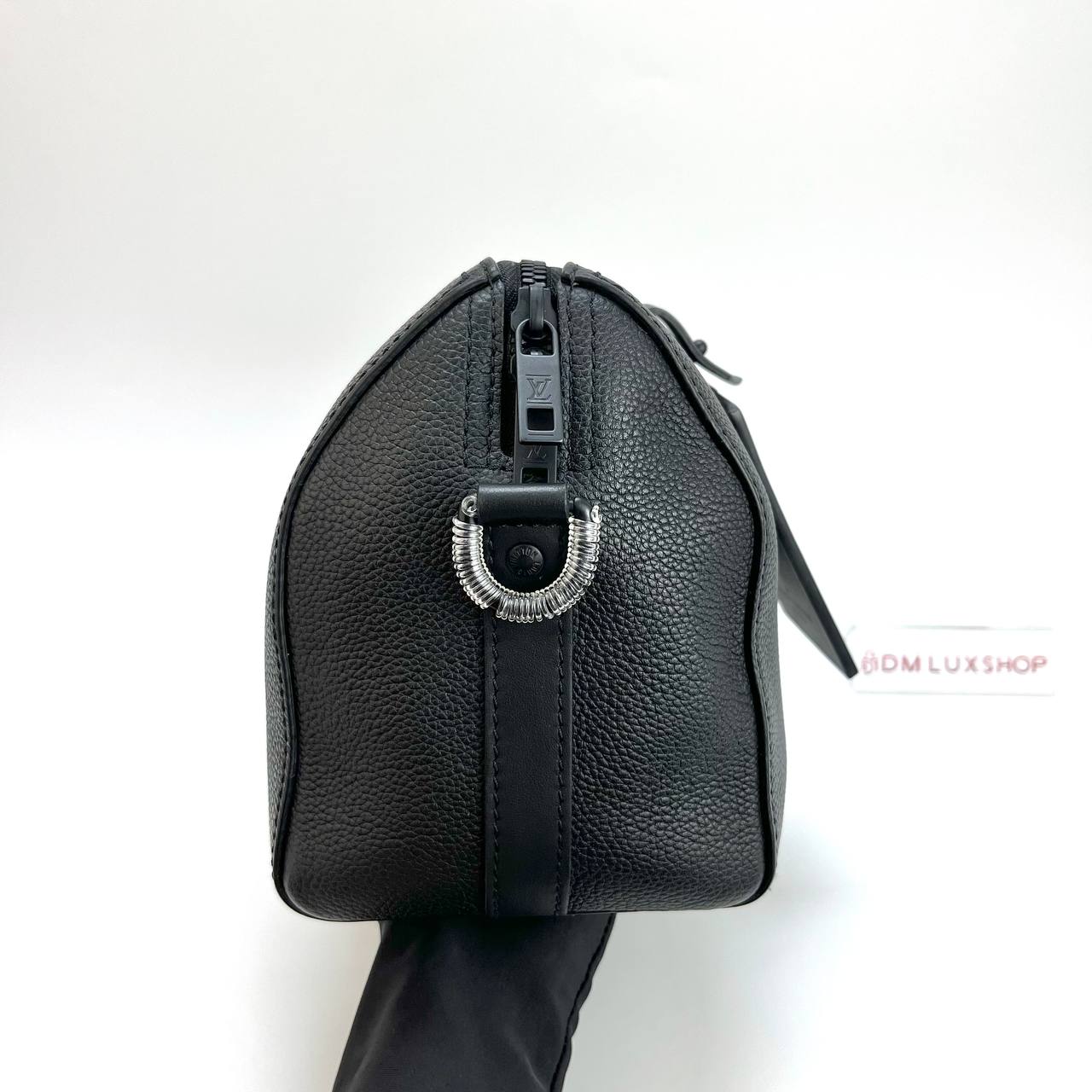 LV Black Aerogram City Keepall