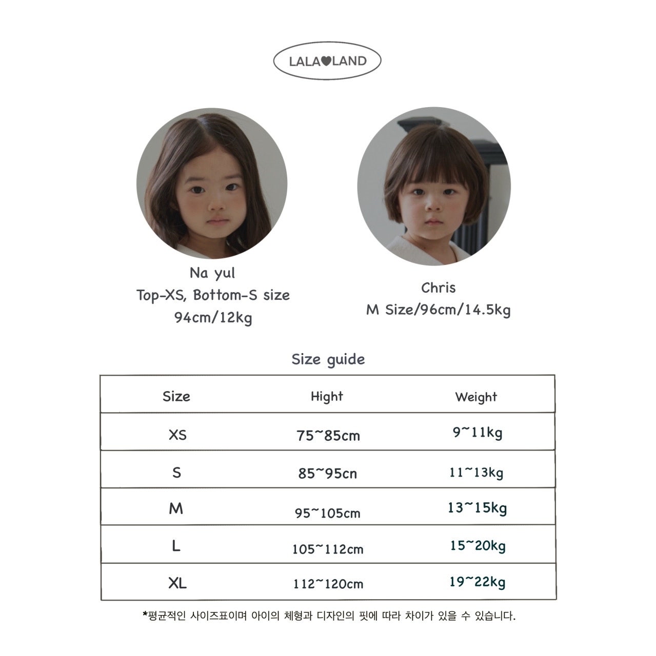 🇰🇷Lalaland kids tee成人親子