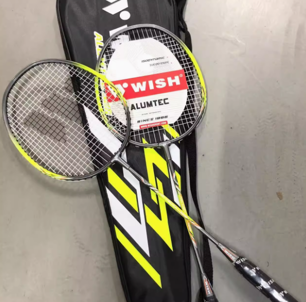 W327K/WISH對裝羽毛球拍連三個尼龍球 (Y)